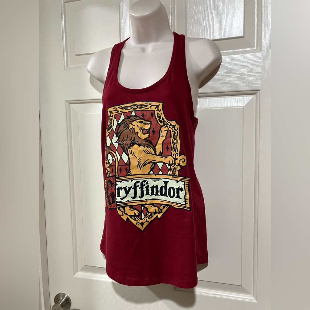 Gryffindor Design Adult Size Small Tank Top